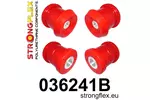 Zestaw tulei tylnego wózka E81 E82 E87 E88 04-11|E90 E91 E92 E93 05-11|E90 E91 E92 xi 4x4 05-11 STRONGFLEX