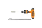 Uchwyt typu T z grzechotką 1/4", teleskopowy NEO TOOLS 06-076