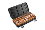 Klucze nasadowe 1/2", zestaw 23 szt. NEO TOOLS 08-694