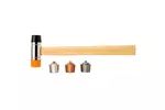 Młotek z wymiennymi końcówkami  250g/28mm NEO TOOLS 11-634