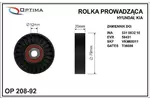 ROLKA MICRO-V PROWADZACA MAZDA PLASTIK   79X12X20 SZT OPTIMA
