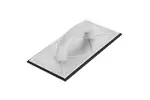 Paca z gumą 4 mm, 280 x 140 mm, uchwyt z tworzywa sztucznego NEO TOOLS 50-232