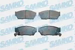 Zestaw klocków hamulcowych, hamulce tarczowe SAMKO 5SP076