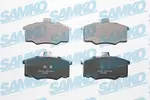 Zestaw klocków hamulcowych, hamulce tarczowe SAMKO 5SP1089 (Oś przednia)