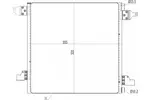 Chłodnica klimatyzacji - skraplacz HART 606 126