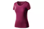 T-shirt damski bordowy, rozmiar L NEO TOOLS 80-611-L