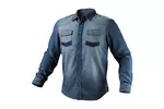 Koszula robocza DENIM, rozmiar L NEO TOOLS 81-549-L