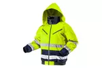Kurtka robocza ostrzegawcza ocieplana, żółta, rozmiar L NEO TOOLS 81-710-L