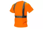 T-shirt ostrzegawczy, pomarańczowy, rozmiar L NEO TOOLS 81-733-L
