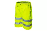Krótkie spodenki ostrzegawcze, żółte, rozmiar S NEO TOOLS 81-780-S