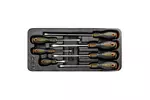 Wkrętaki płaskie, zestaw 7 szt., wkładka NEO TOOLS 84-231
