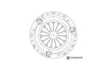 Tarcza dociskowa sprzęgła BLUE PRINT ADK83233N