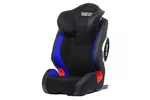 Fotelik SPARCO ISOFIX F1000K Czarno-Niebieski, 15-36kg