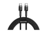 Kabel Cafule USB C -> USB C  Power Delivery Quick Charge 3.0 60W 1 metr BASEUS CATKLF-GG1