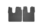 Dywaniki gumowe czarne FROGUM ELTORO ET0077 2 sztuki