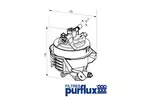 Obudowa filtra paliwa PURFLUX FC582
