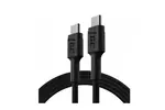 Kabel, przewód USB-C 120 cm 60W Green Cell Power Stream KABGC30