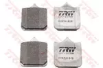Klocki hamulcowe - komplet TRW MCB721SCR