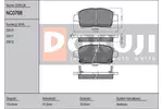 Klocki hamulcowe - komplet DOKUJI NC0768 (Oś przednia)