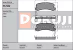 Klocki hamulcowe - komplet DOKUJI NC1202 (Oś tylna)