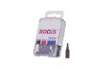 Bit do wkrętarki 1/4"x 25 mm x t10, udarowy cvmo-s, komplet 10 elementów ROOKS OK-07.0015