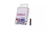 Bit do wkrętarki 1/4"x 25 mm x t30, udarowy cvmo-s, komplet 10 elementów ROOKS OK-07.0019