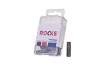 Bit do wkrętarki 1/4"x 25 mm x t40, udarowy cvmo-s, komplet 10 elementów ROOKS OK-07.0020