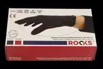 Rękawice nitrylowe garage black m, komplet 100 sztuk ROOKS OK-09.0001