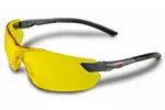 Okulary kontrastowe, ochronne uv, żółte 3m, en166 ROOKS OK-09.0030