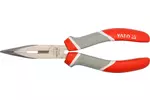 Szczypce wydłużone wygięte 200mm YATO YT-2028