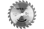 Tarcza tct do drewna 165x24tx16mm YATO YT-60590