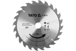 Tarcza tct do drewna 255x24tx30mm YATO YT-60731