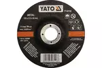 Tarcza wypukła do cięcia metalu 125x2,5 YATO YT-6116