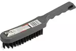 Szczotka druciana 6-rzędowa plastikowa rączka YATO YT-6356