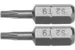 Bity 1 4"x25 mm torx t9 2 sztuki YATO YT-77901