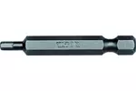 Bity 1 4"x50 mm hex 3 mm 50 sztuk YATO YT-7871